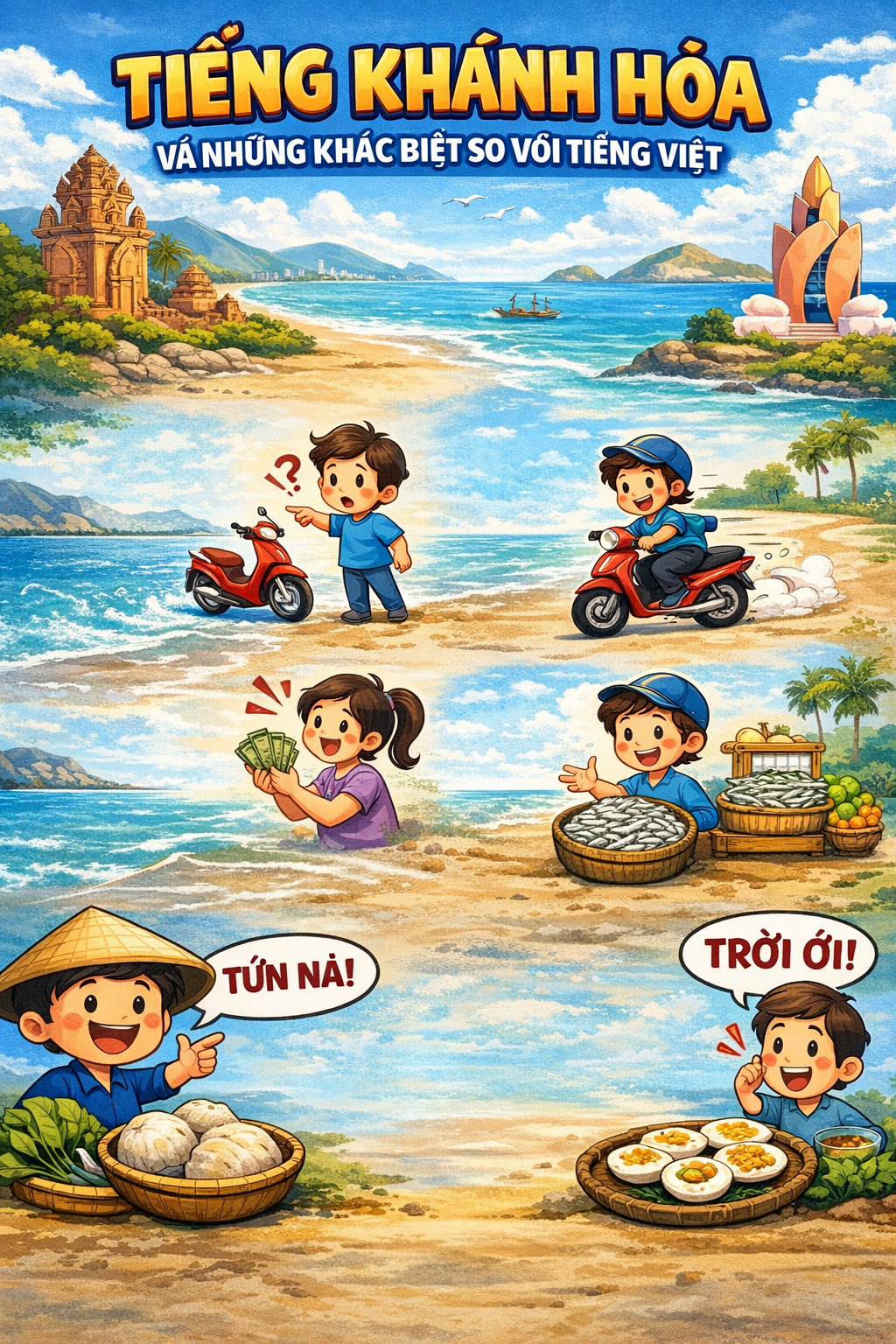 Tiếng Kh&aacute;nh H&ograve;a V&agrave; Những Kh&aacute;c Biệt So Với Tiếng Việt To&agrave;n D&acirc;n